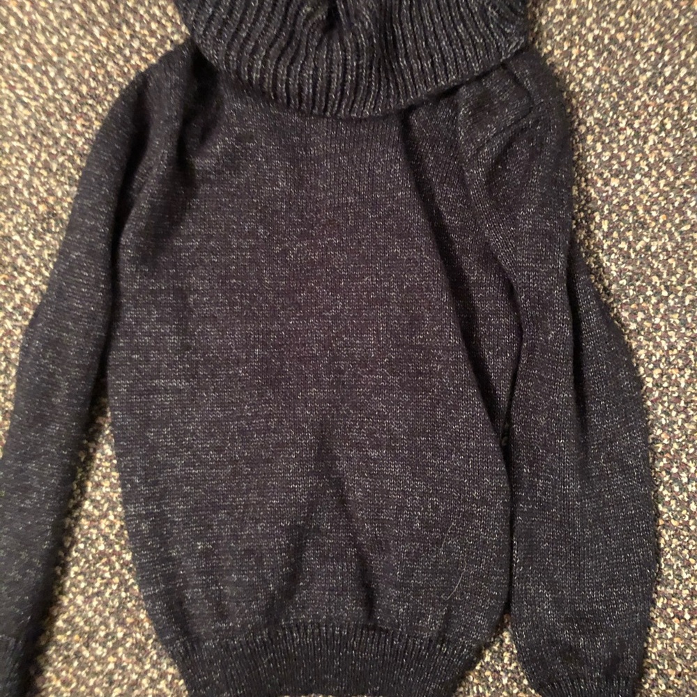 Black Turtleneck Sweater